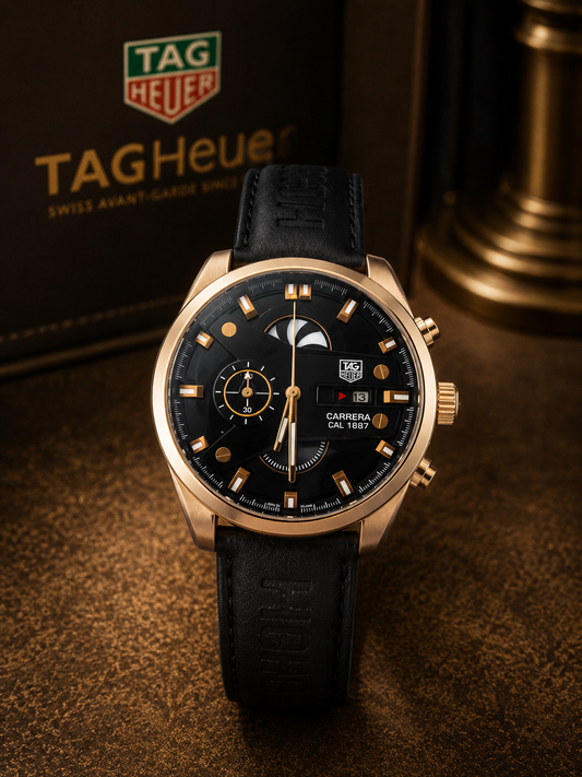 Tag Heuer Grand Carera Luxury Formal Watch for Men Analog Watc
