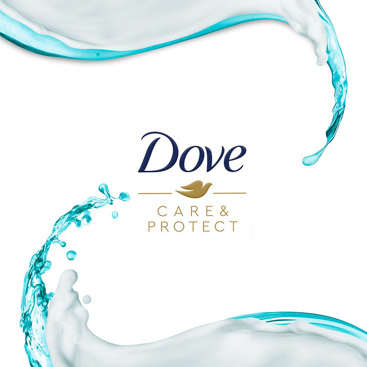 DoveCare & Protect Moisturising Cream Beauty Bathing Bar - 100g (Pack of 4)