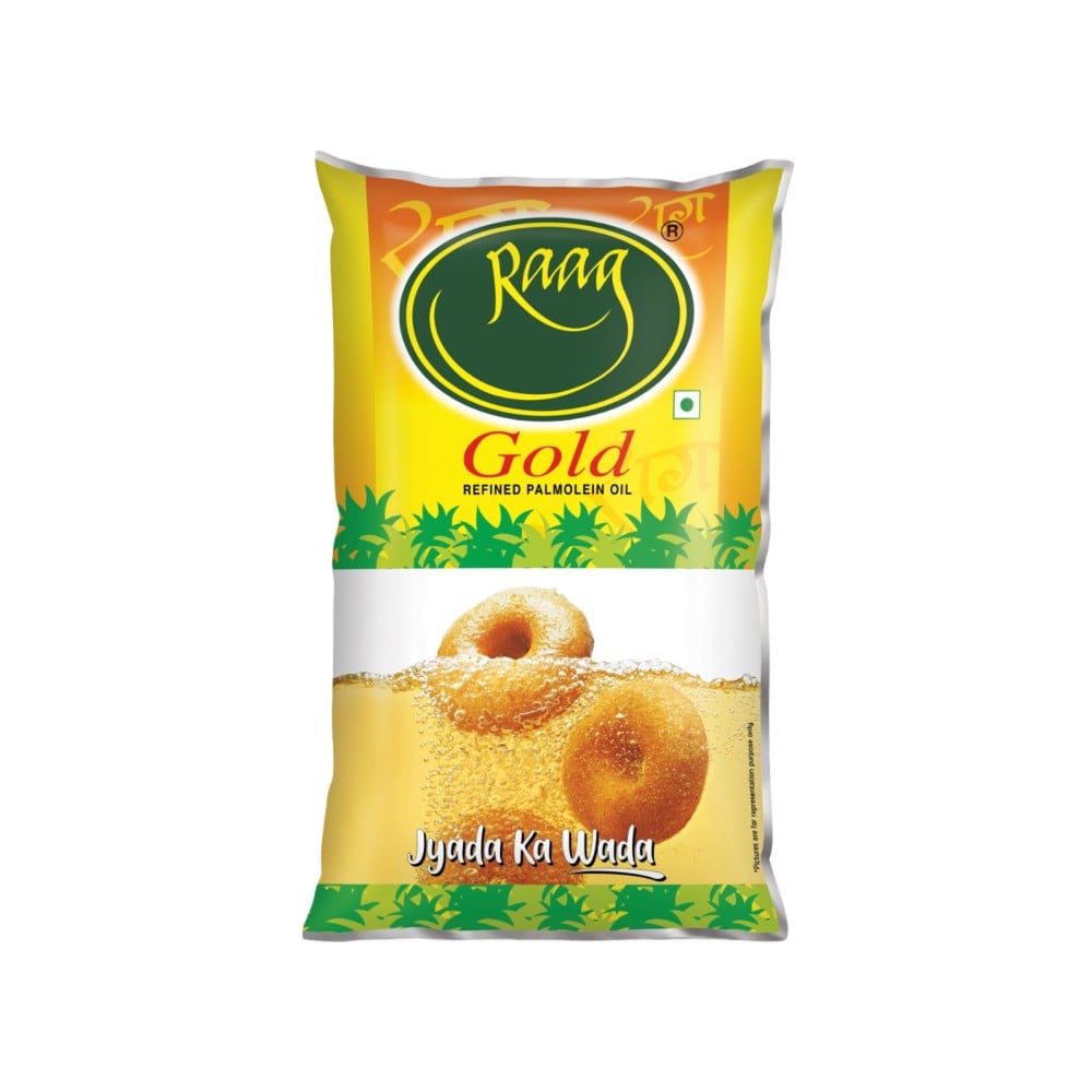 Raag Gold Refined Palmolein Oil - (750 g)
