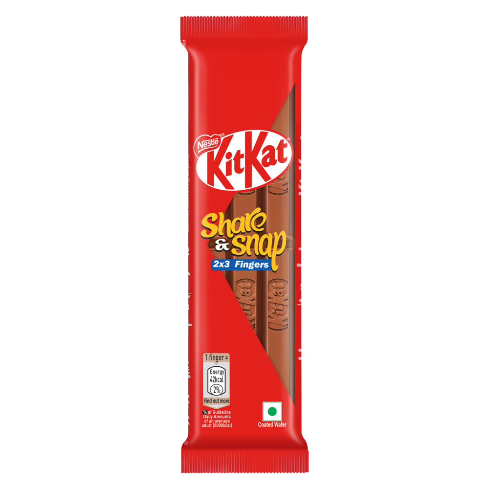 Nestle Kitkat Share & Snap 2x3 Fingers: 57 g