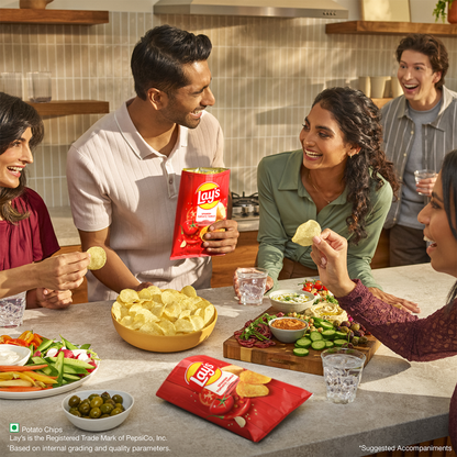 Lays Potato Chips, Spanish Tomato Tango Flavour 52.9g