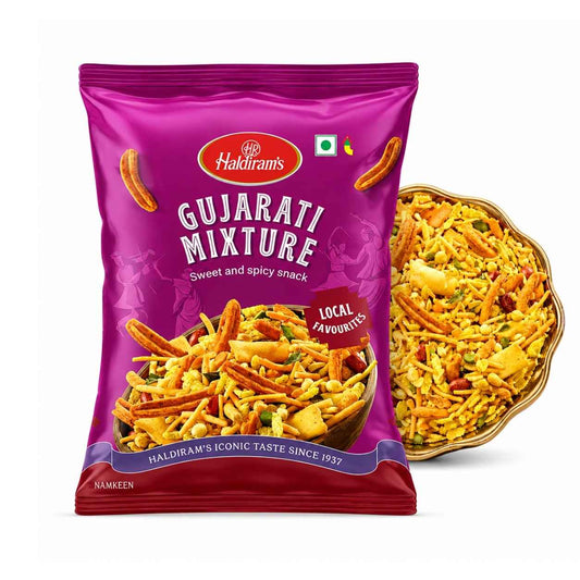 Haldiram's Gujarati Mixture Namkeen - 200g