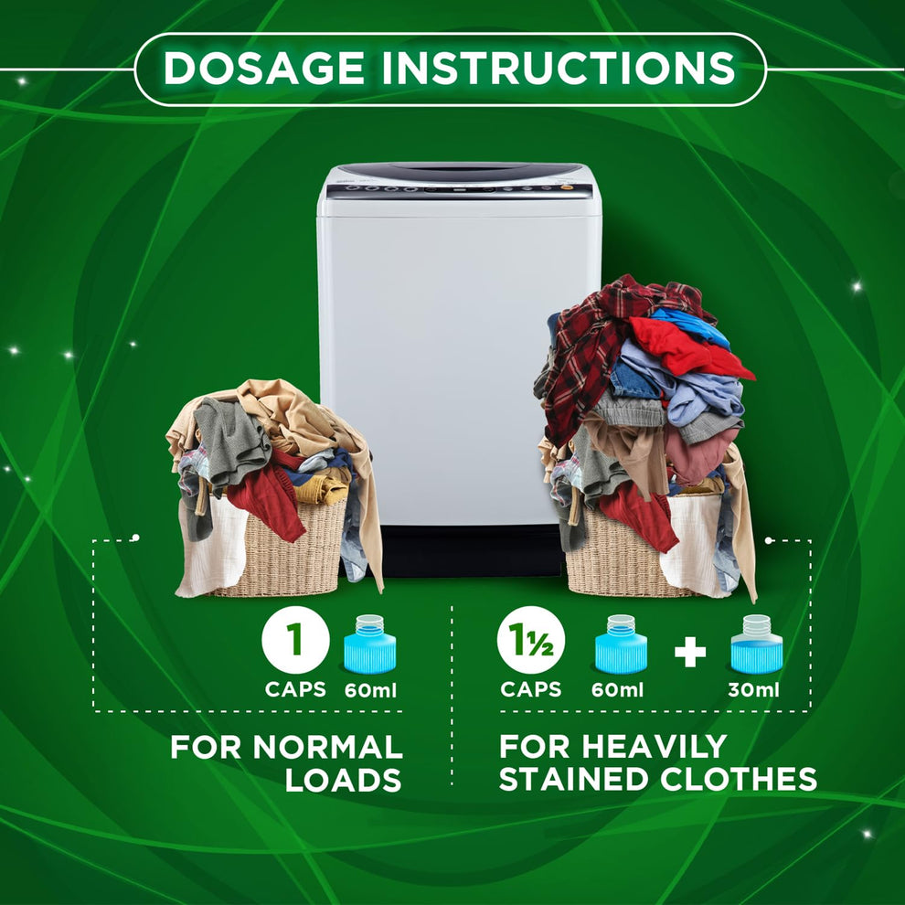Ariel Liquid Detergent Top Load - Stain Removal In Washing Machine - 1 Ltr
