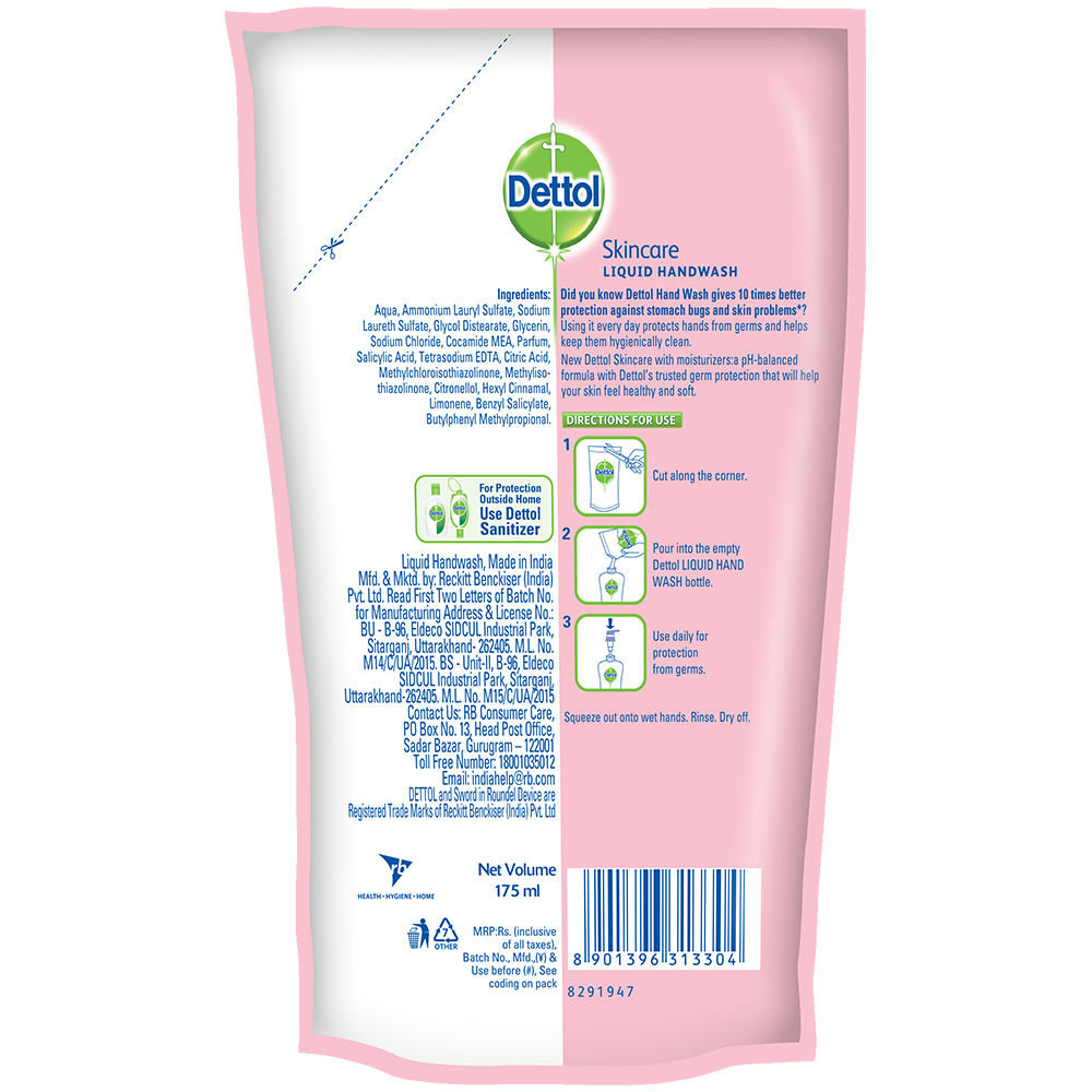 Dettol Hand Wash Liquid ( 200ml + 175 ml Free