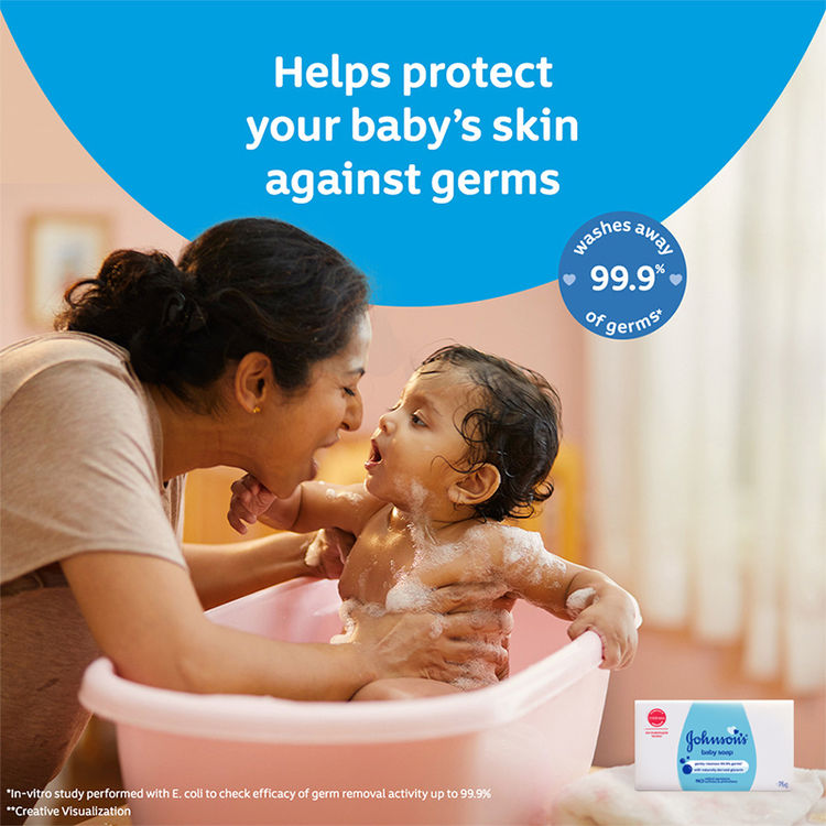 Johnson's Baby Soap with New Easy Grip Shape 75g