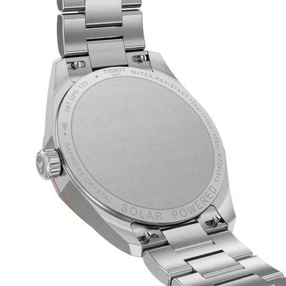 Tissot PRC 100 Solar 39mm Silver & Rose Gold