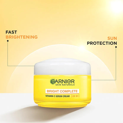 Garnier Skin Naturals Bright Complete Vitamin C Serum UV Cream - 45g