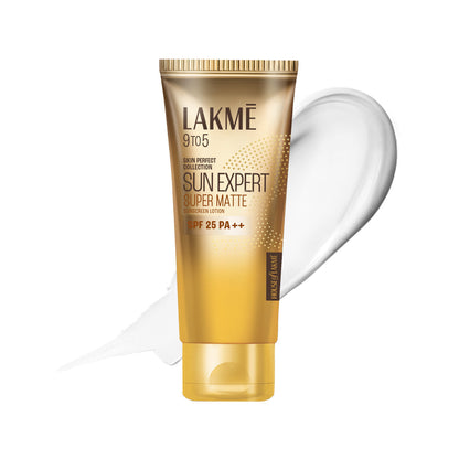 Lakme Sun Expert SPF 25 PA++ Super Matte Lotion Sunscreen - 50ml
