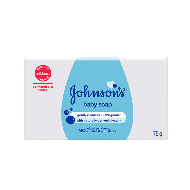 Johnson's Baby Soap with New Easy Grip Shape 75g