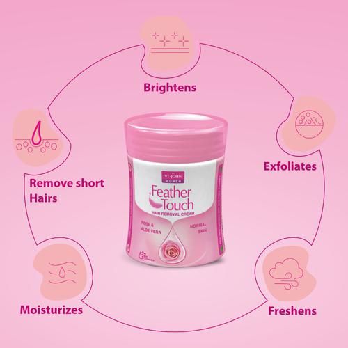 VI-John Feather Touch Hair Removal Cream for women (40g)
