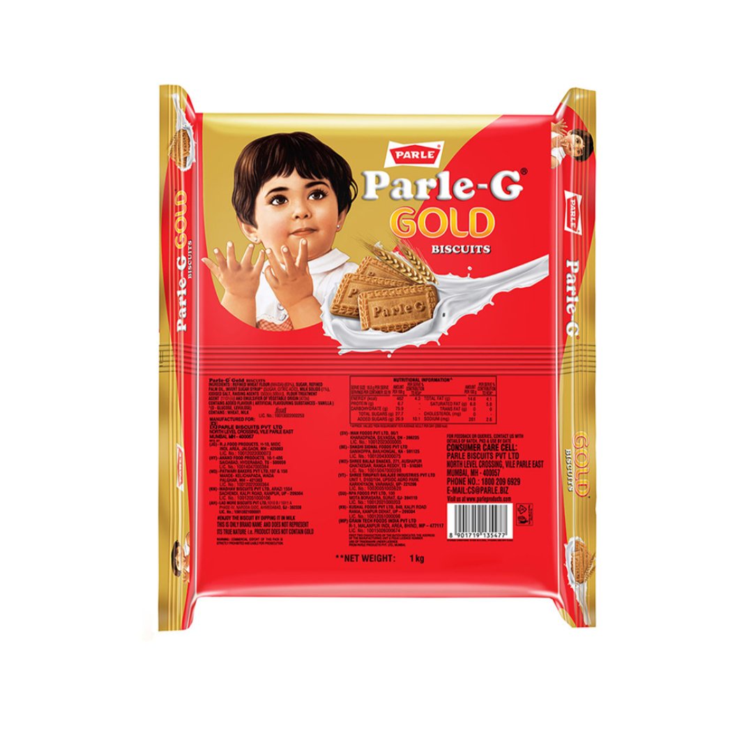 Parle G Gold Biscuit - 1kg