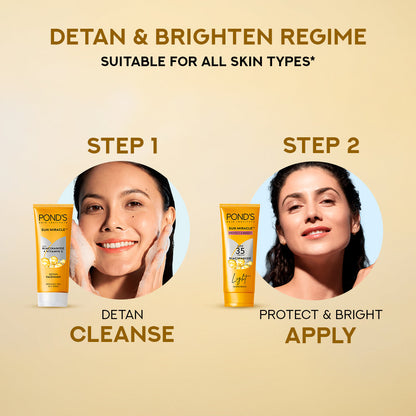 POND’S Sun Miracle SPF 55 PA+++ Light Sunscreen - 100g