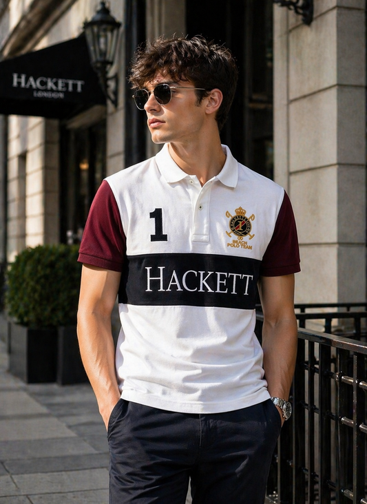 HACKETT Premium Cotton Polo T shirt