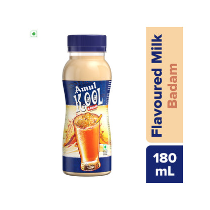 Amul Kool Badam Flavoured Milk - 180ml