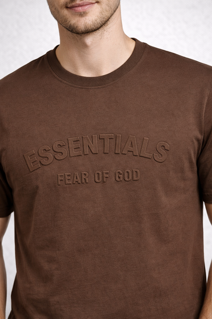 ESSENTIALS Regular Fit Round Neck T- shirt