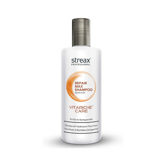 Streax Professional Vitariche Care Repair Max Shampoo - 100ml