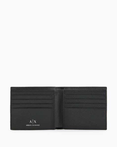 Armani Exchange Bi- Fold Genuine Leather wallet