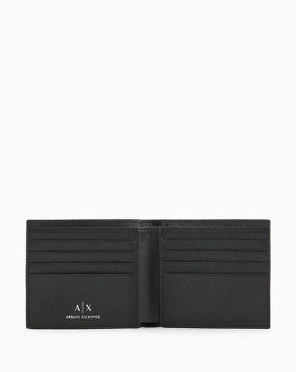 Armani Exchange Bi- Fold Genuine Leather wallet