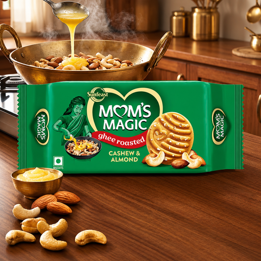 Sunfeast Mom's Magic Cashew & Almond Biscuits