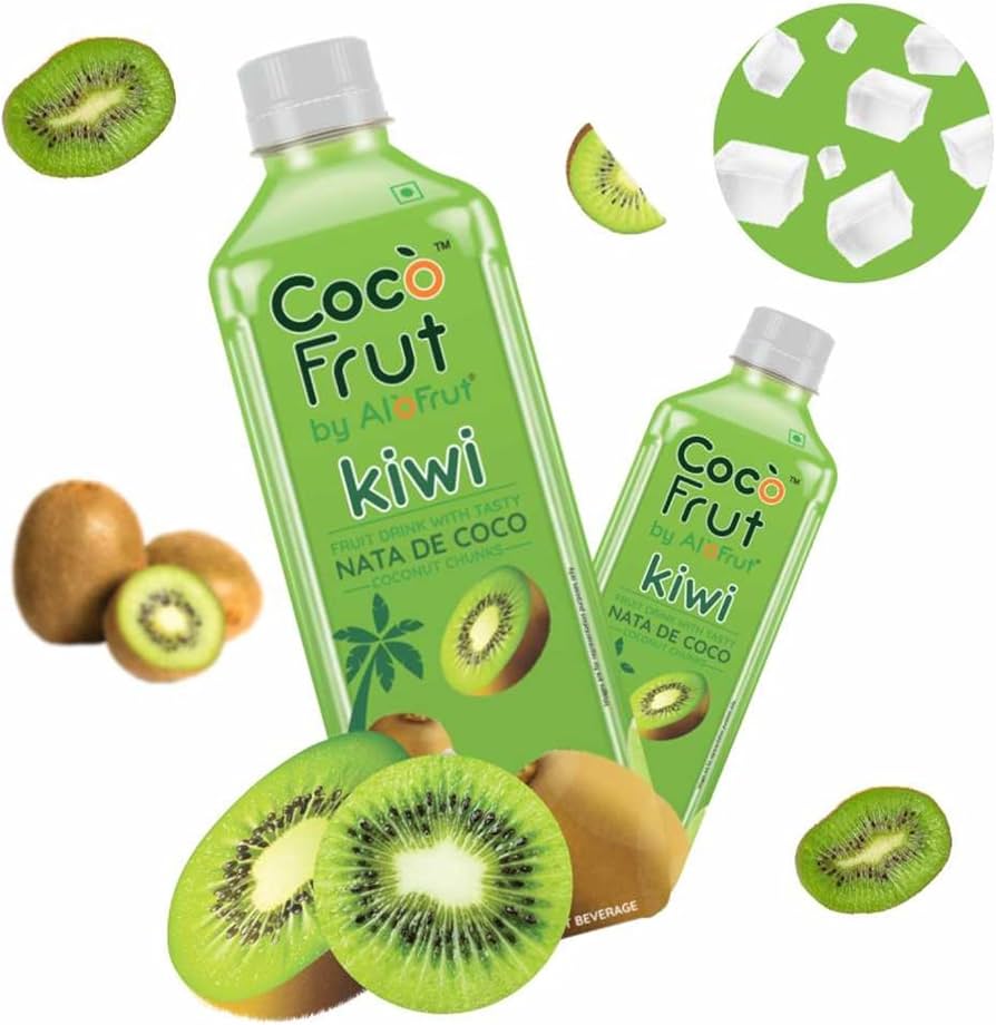 Coco Frut Kiwi Fruit Drink with Nata De Coco – 300ml