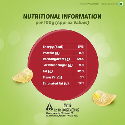 Bingo Cream & Onion Potato Chips - 48g