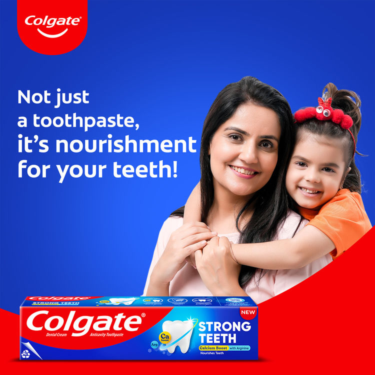 Colgate Strong Teeth Cavity Protection Toothpaste - 2x200g+100g