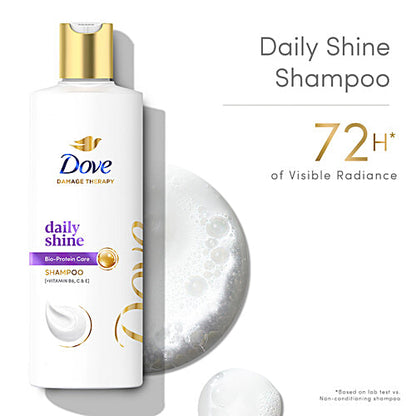 Dove Damage Therapy Daily Shine Shampoo - 180ml