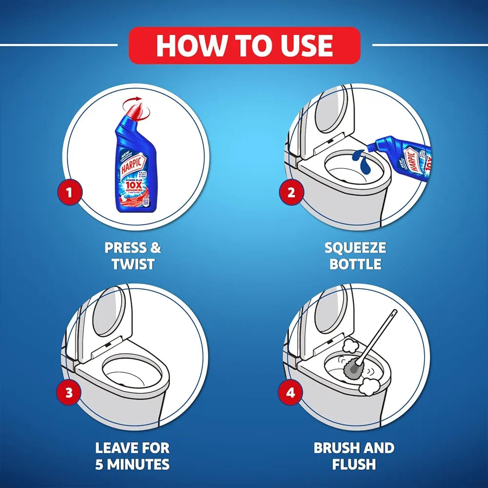 Harpic Disinfectant Toilet Cleaner Liquid, Original - 500 ml