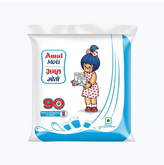 Amul Moti Toned Milk - 450ml