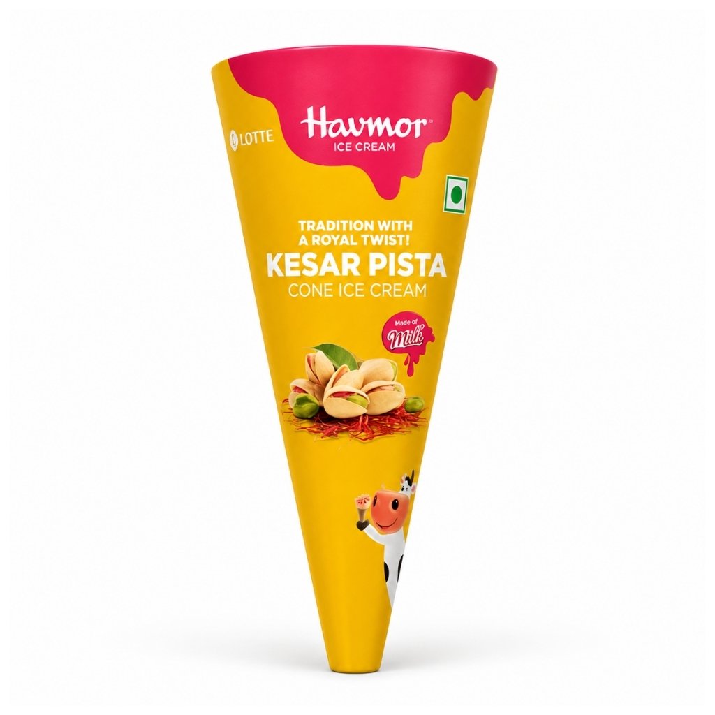 Havmor Kesar Pista Con - 110 Ml
