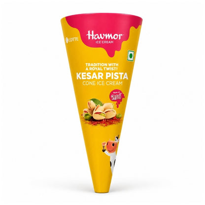 Havmor Kesar Pista Con - 110 Ml