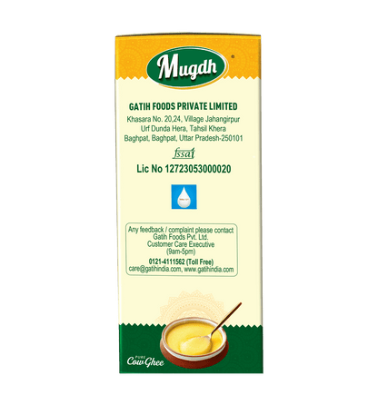 Mugdh Pure Cow Ghee - 1L