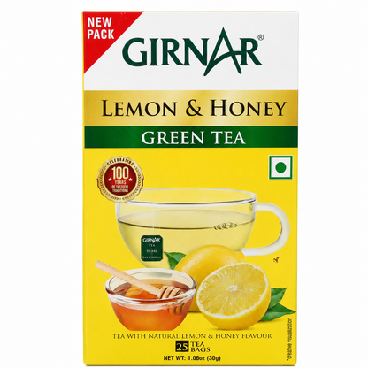 Girnar Lemon & Honey Green Tea - 25N