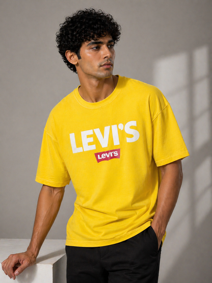 LEVI'S Down Sholder Premium Cotton T-Shirt