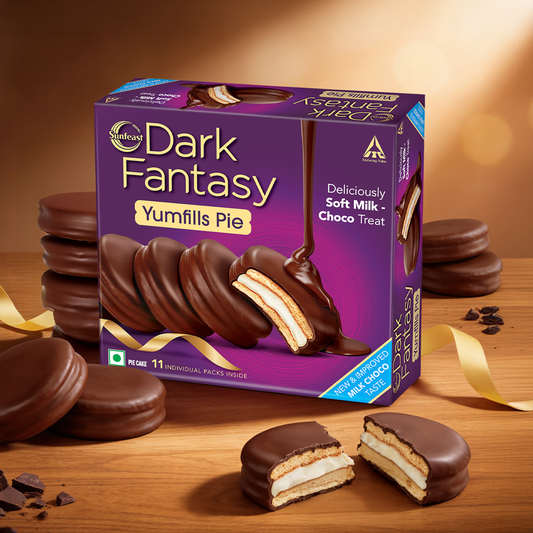 Sunfeast Dark Fantasy Yumfills Choco Pie - (18×22g)