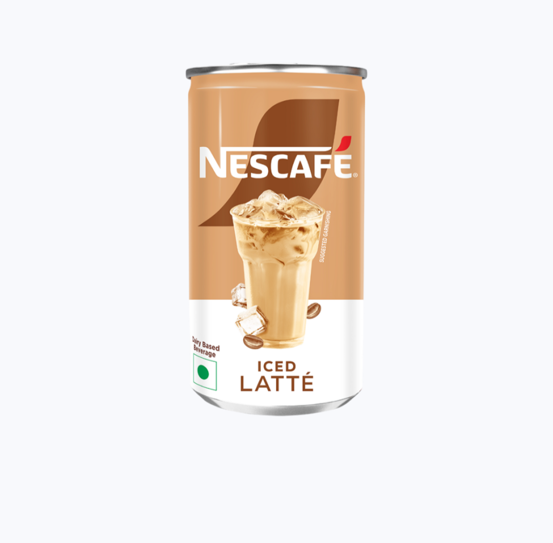 Nescafe Cafe Style Iced Latte Cold Coffee - 170ml