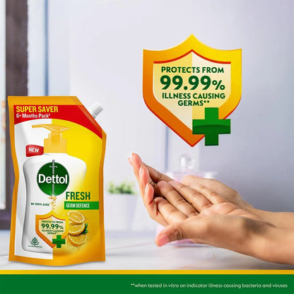 Dettol Fresh Liquid Hand Wash - 675ml