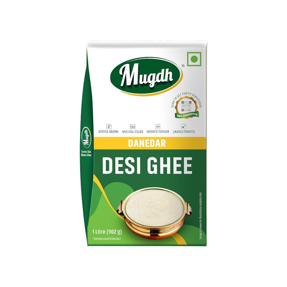 Mugdh Daanedaar Desi Ghee - 1L