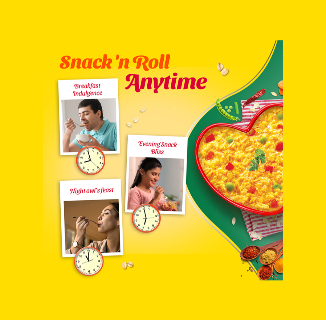 Saffola Masala Oats Peppy Tomato - 38g