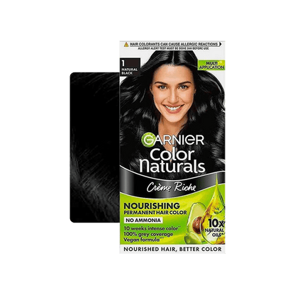 Garnier Color Naturals Hair Colour (Natural Black)35ml + 30g (Set of 1)