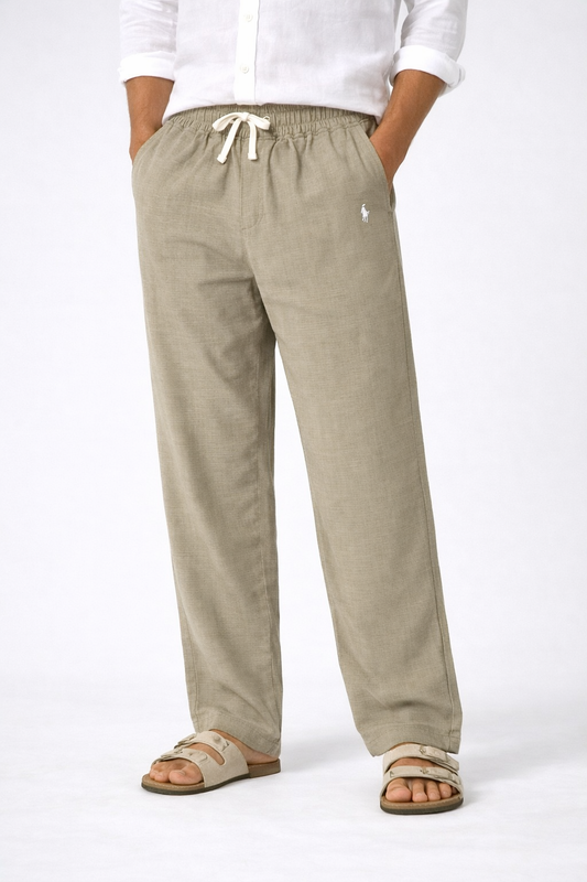 Ralph Lauren Polo Linen Elastic Pajama