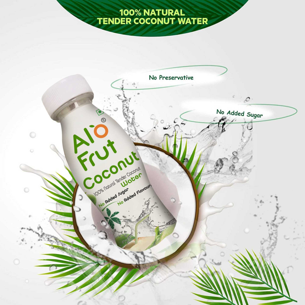 Alo Frut Natural Tender Coconut Water - 200ml