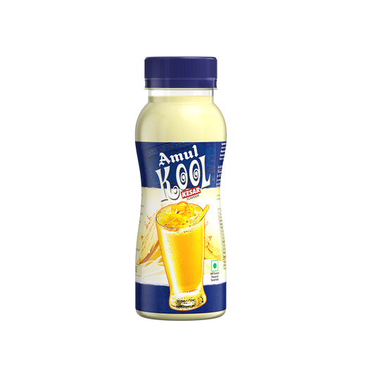 Amul Kool Kesar Flavoured Milk - 180ml