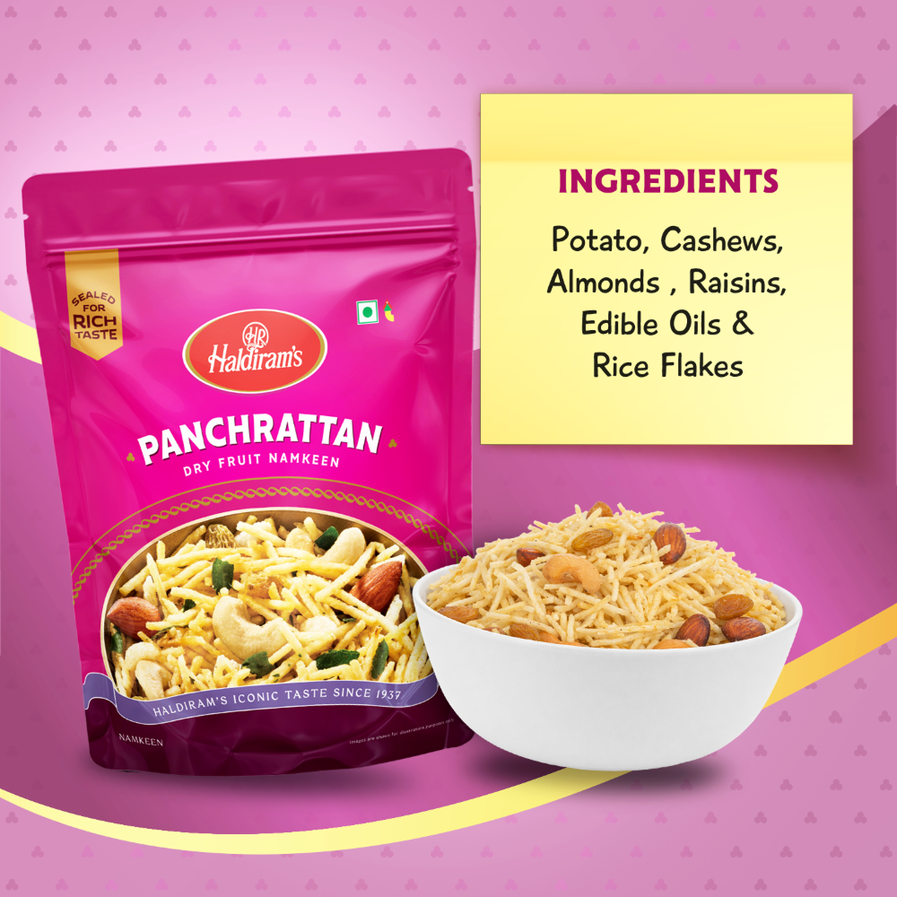Haldiram's Panchratan Mixture Namkeen - 400g
