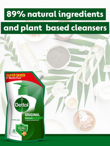 Dettol Original Hand Wash Refill - 675ml