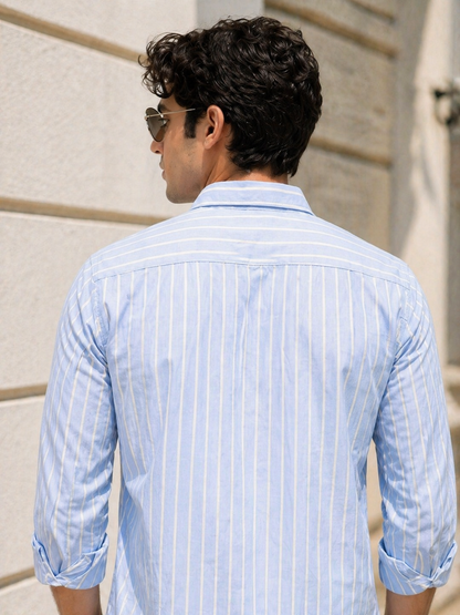 United Colors of Benetton Regular Fit Spread Collar Solid Shirt