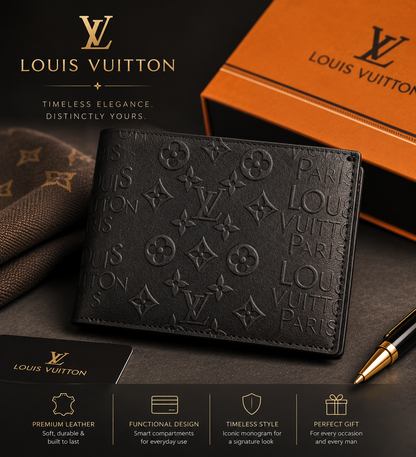 Louise Vitton Genuine Wallet