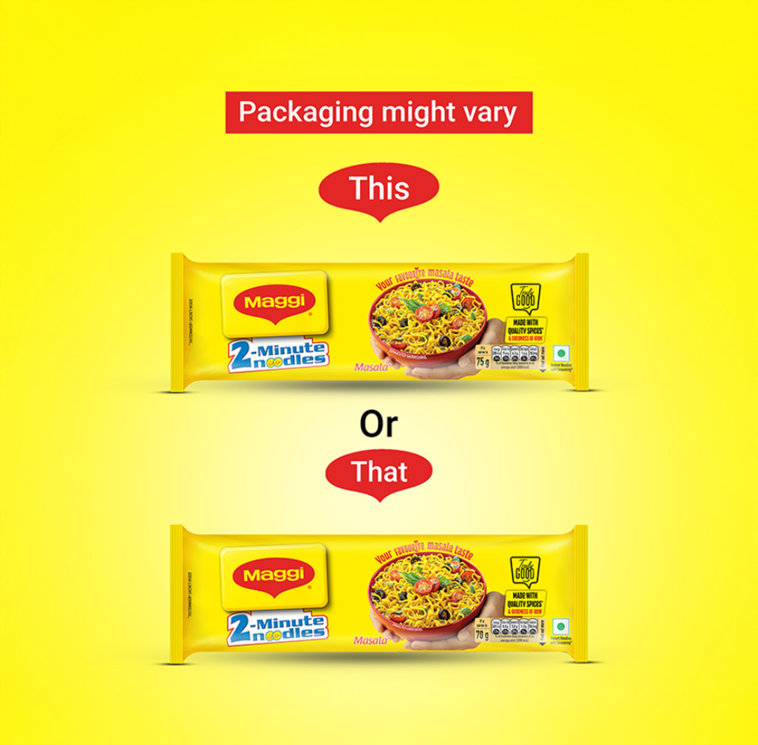 Maggi Masala 2 Minutes Instant Noodles Made With Quality Spices: 300gm