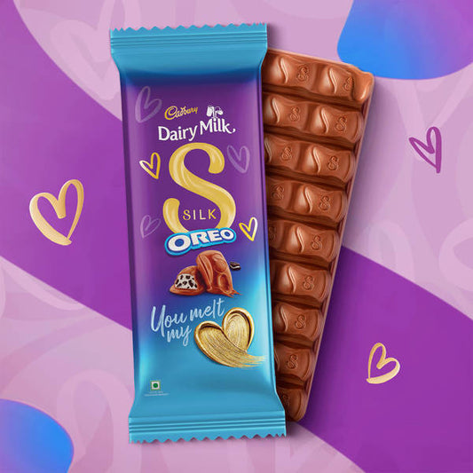 Cadbury Dairy Milk Silk Oreo Chocolate Bar Velentine Gift Pack - 55.5g
