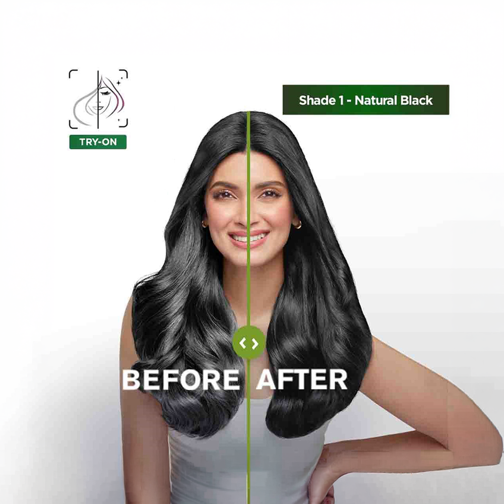 Garnier Color Naturals Hair Colour (Natural Black)35ml + 30g (Set of 1)
